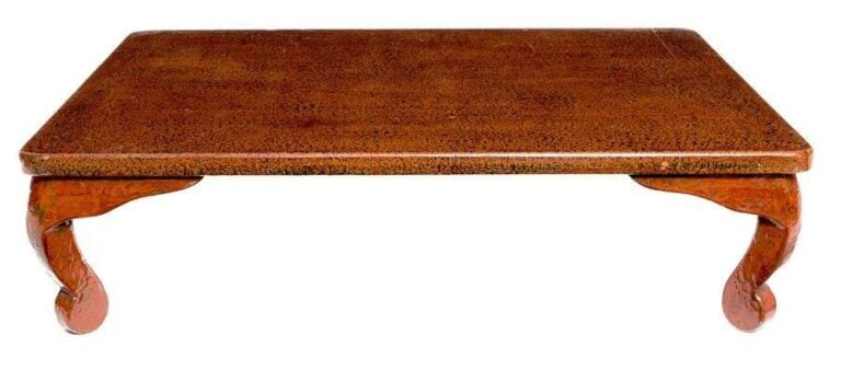 Table basse (zataku en laque wakasanuri brillant