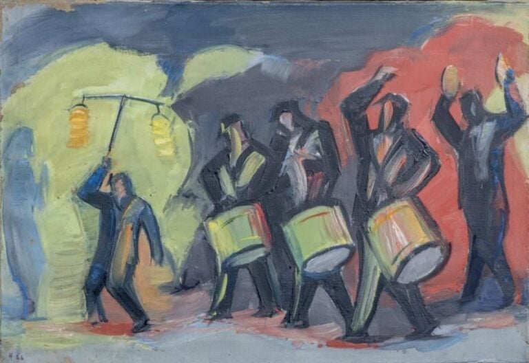Tambour de Nuit, la fête à Belle Île, 1966