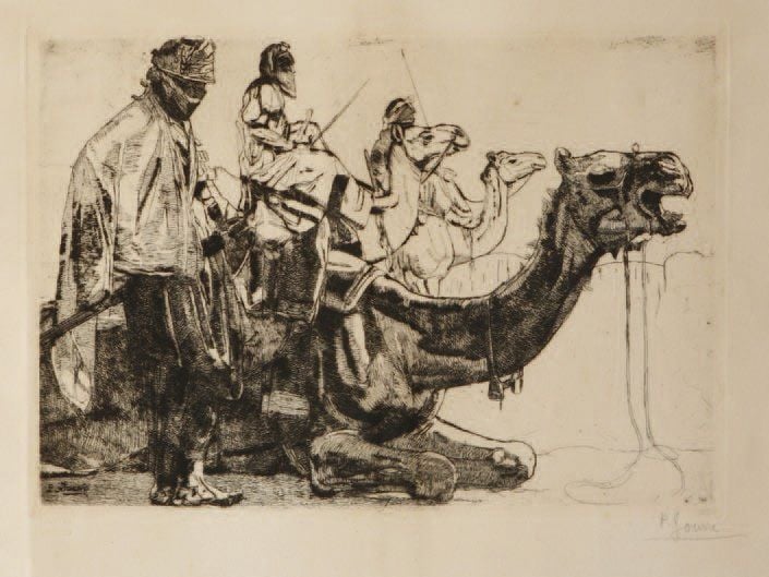 Targui au repos (