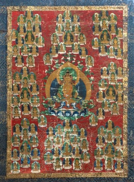THANGKA DONNANT A VOIR TSEPAME ??????????