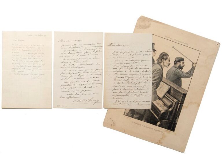 [Théâtre] Une lettre de Jules Verne et deux d'Adolphe d'Ennery