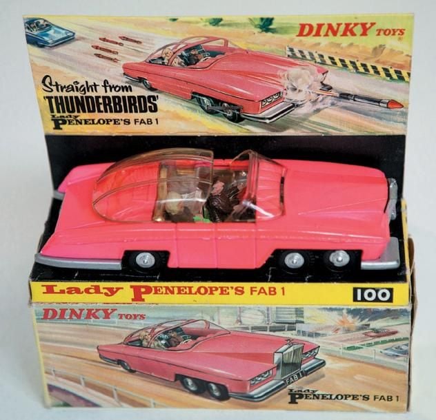 Thunderbirds Dinky Toys - Lady Penelop's Fab-1 - Ré