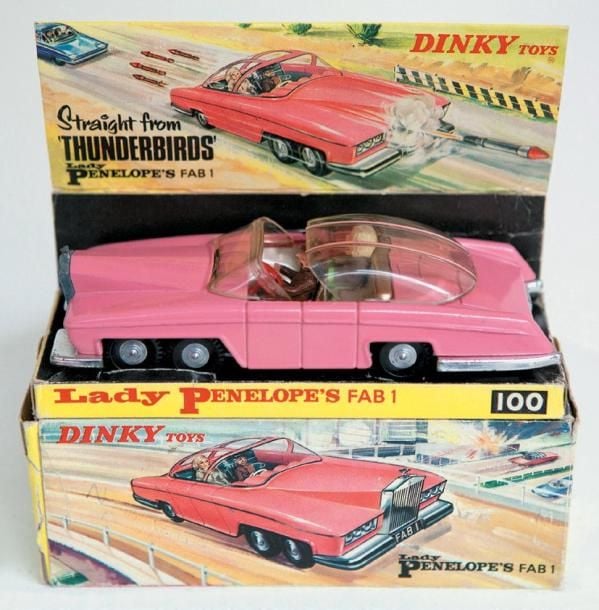 Thunderbirds Dinky Toys - Lady Penelop's Fab-1 - Ré
