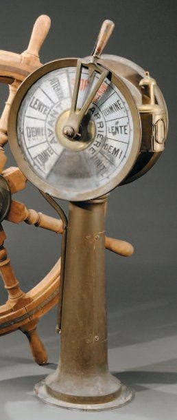 TRANSMETTEUR D'ORDRES en bronze et laito