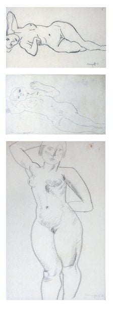 Trois dessins :