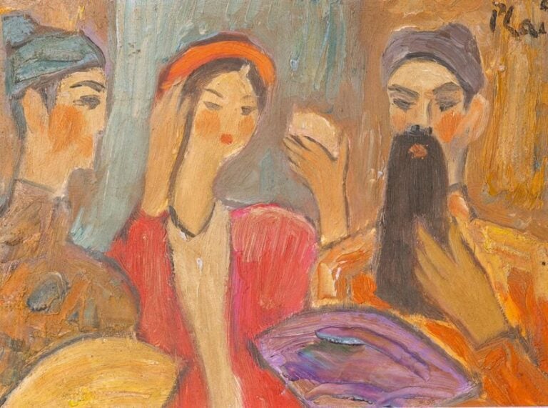 Trois personnages