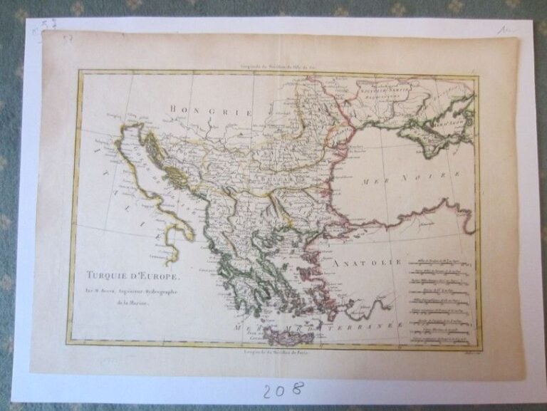 TURQUIE D'EUROPE (AVEC LA GRECE JUSQU'A LA HONGRIE