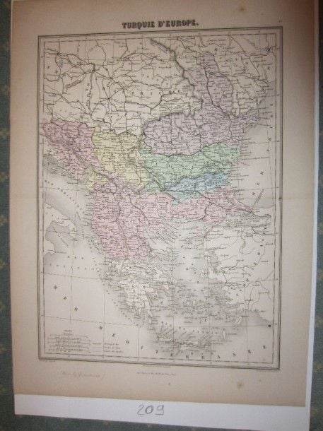Turquie d'Europe (Paris vers 1865