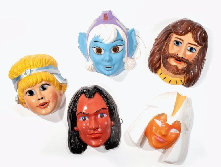 ULYSSE 31 - LES MONDES ENGLOUTIS 5 masques pour enfants: Télémaque, Ulysse, Thémis, Spartacus, la Messagèr
