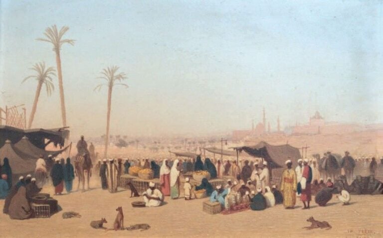 Un Marché au Caire