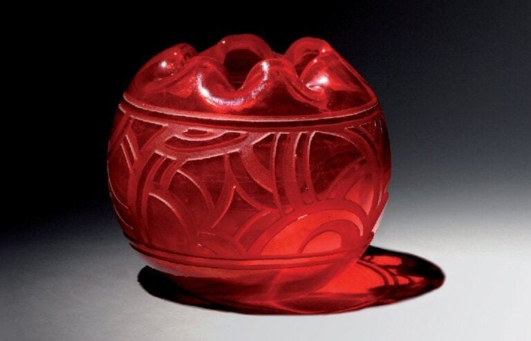 Vase piriforme à col galbé ouver