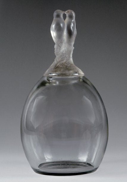 Vase « Tourterelles » avec son couvercle d'origin