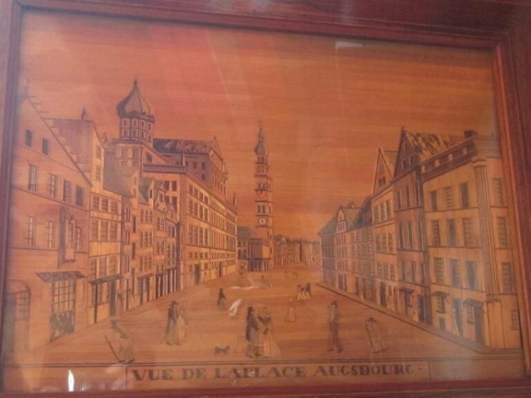 «Vue de la place, Augsbourg»