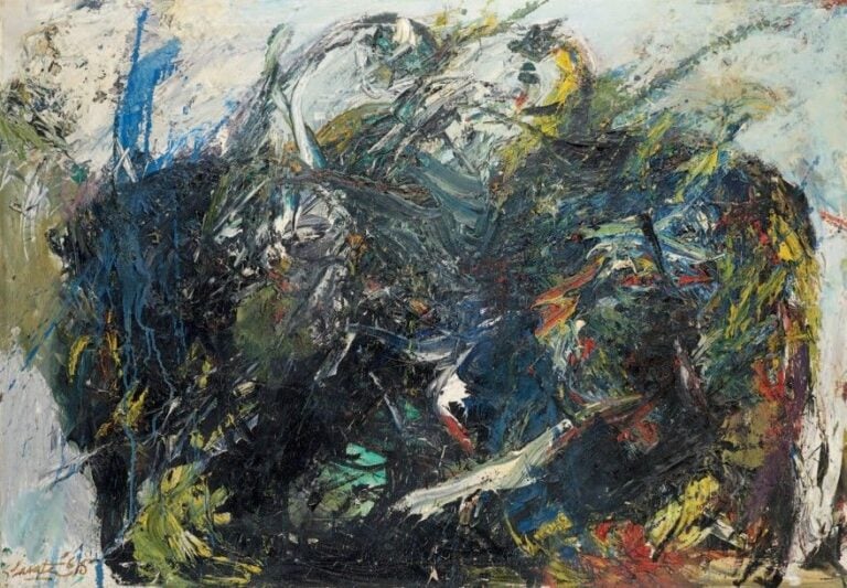 Widows hill Composition 1965 Huile sur toile, signée datée en bas à gauch