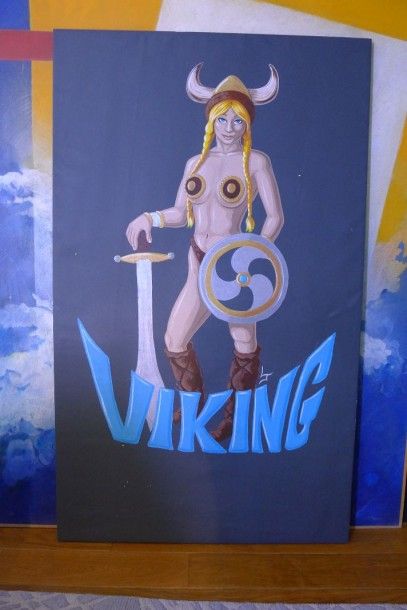 « WIKING » NOSE ART B-52