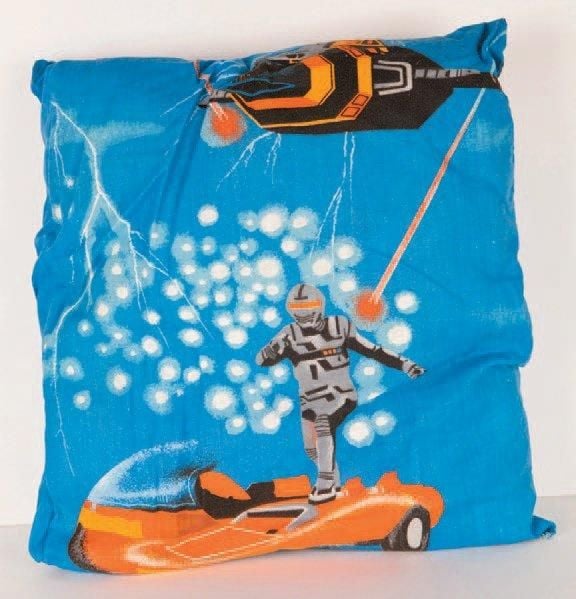 X-Or Coussin en tissu - Logo Antenne 2 Occasion France, 1983 Di