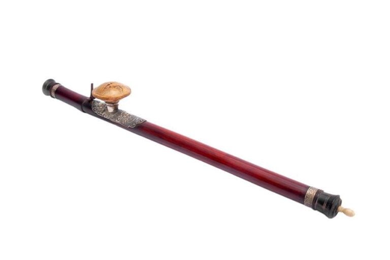 [X] PIPE A OPIUM A FÛT DE BAMBOU