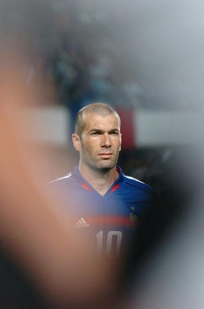 Zinédine Zidane, France-Côte d'Ivoire- 2005 © Stéphane Mantey/L'Équipe 17 août 200