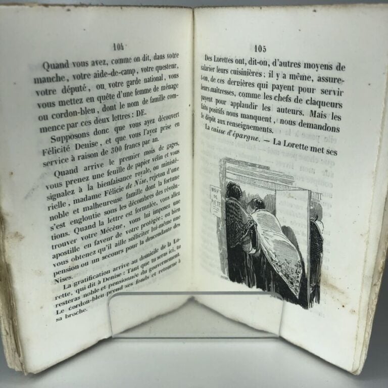 ALHOY (Maurice). - Physiologie de la Lorette. Édité à Paris chez Aubert sans da…