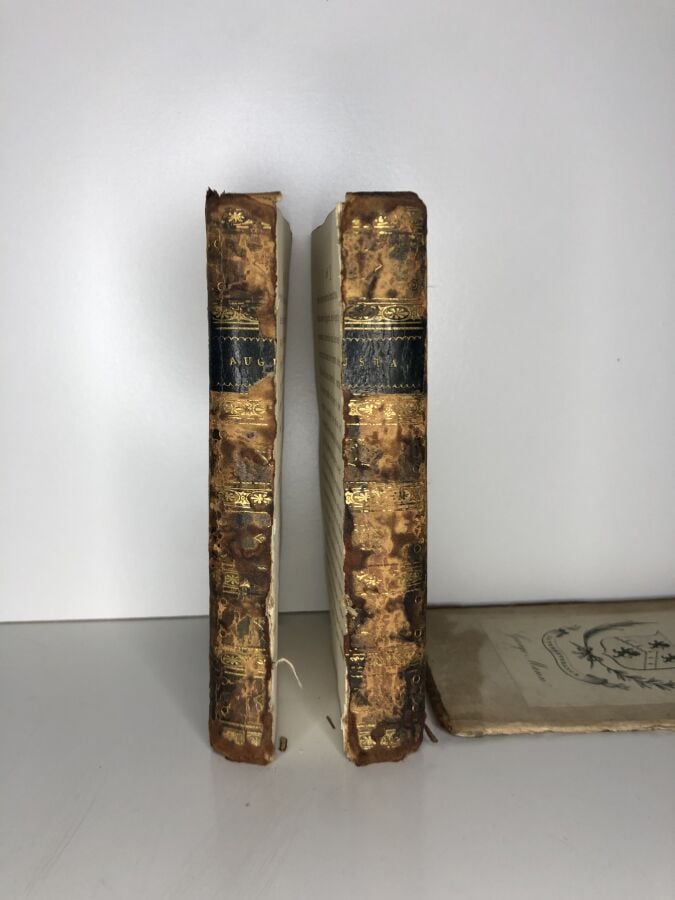 ANONYME. - Augusta. Édité à Londres chez A. Dulau en 1798. De format in-12, ple…