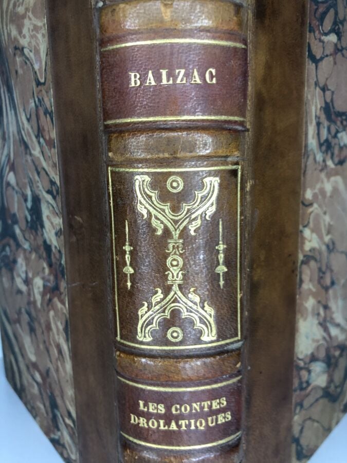 Balzac. - Les Contes drolatiques. Édité à Paris chez Librairie Garnier Freres e…