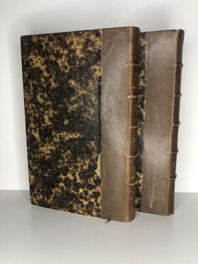 BEAUMARCHAIS. - Théatre de Beaumarchais. Édité à Paris chez Furne en 1828. 2 vo…