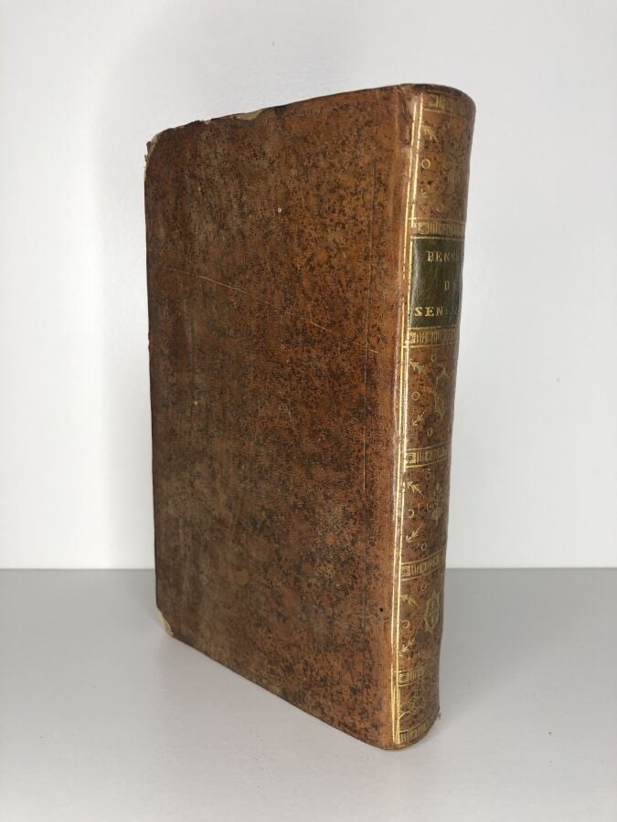 BEAUMELLE (Angliviel de la). - Pensées de Séneque. Édité à Paris chez Barbou en…