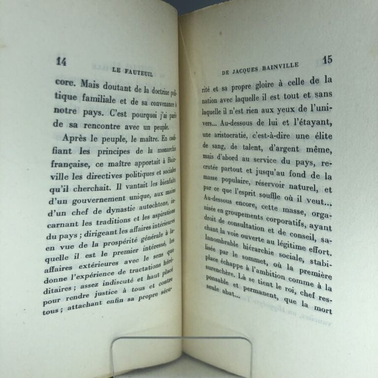 BELLESSORT (André). - Discours de réception de M. Joseph de Pesquidoux a l'acad…