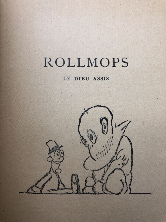 BOFA (Gus). - Roll-Mops le dieu assis. Édité à Paris chez société littéraire de…
