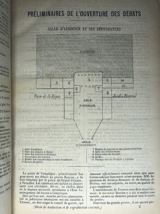 BORBES (Prosper). - Procés du maréchal Bazaine. Édité à Toulouse chez Librairie…