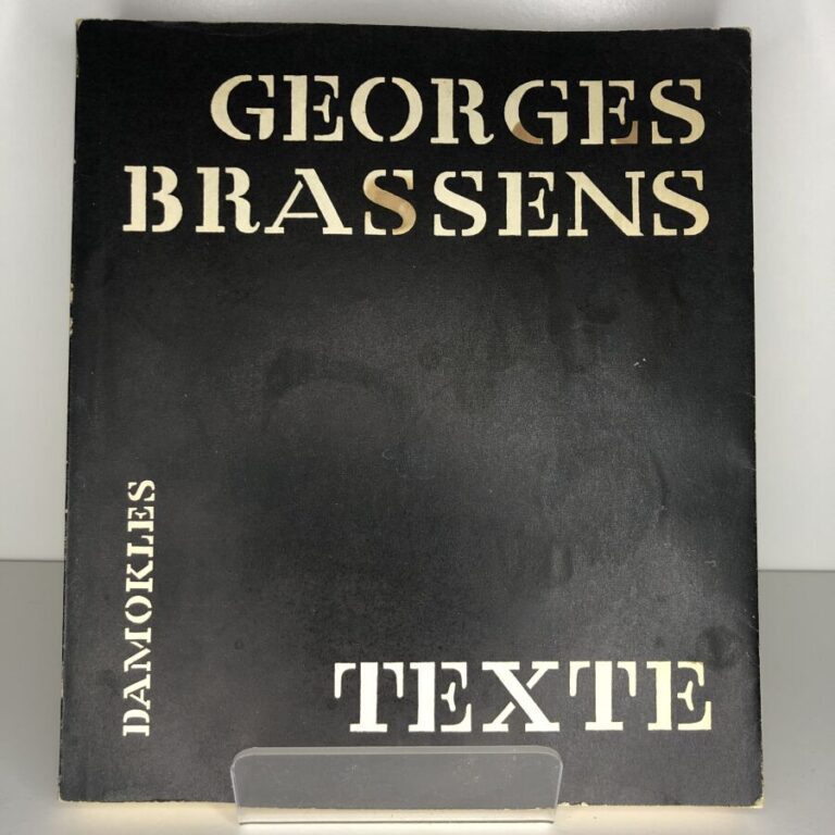 BRASSENS (Georges). - Georges Brassens. Texte. Übertragen von Gerd Semmer. Zeic…