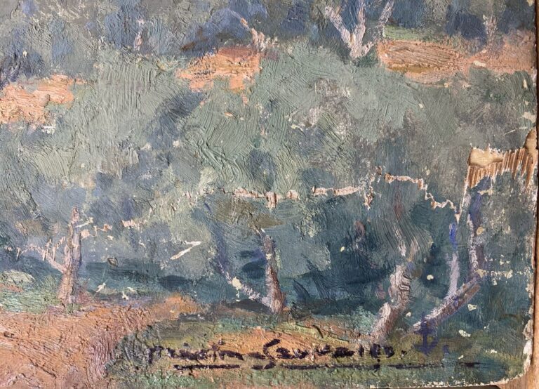 Charles MARTIN-SAUVAIGO (1881-1970) - Composition décorative "La Provence marit…