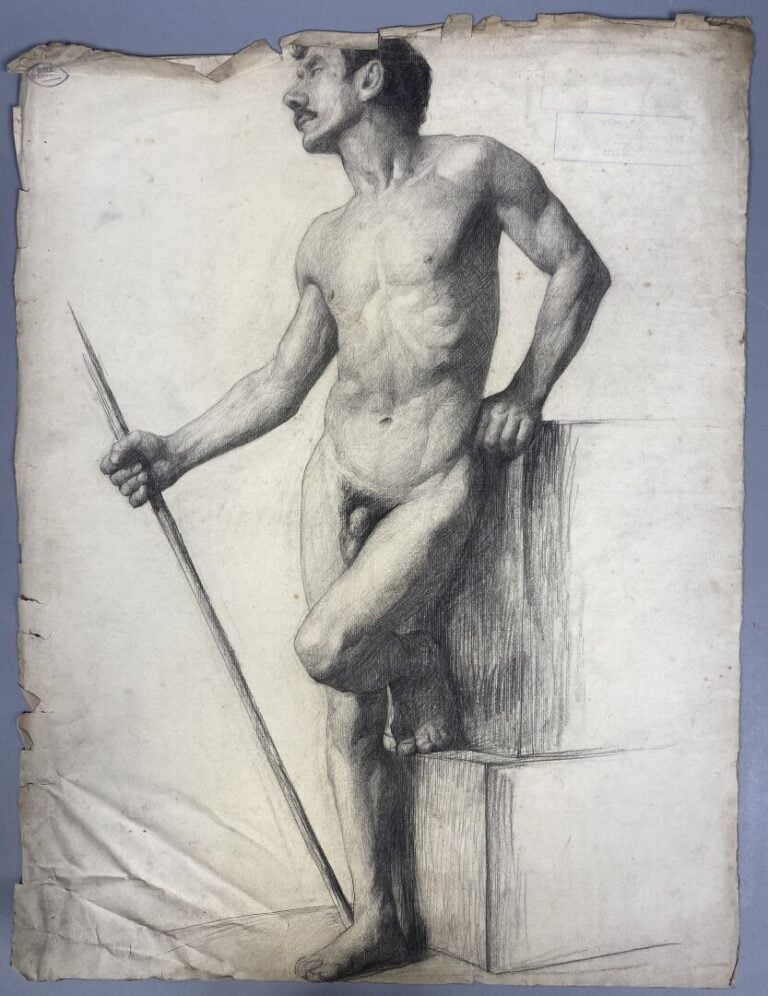 Charles MARTIN-SAUVAIGO (1881-1970) et divers - Carton à dessins comprenant des…