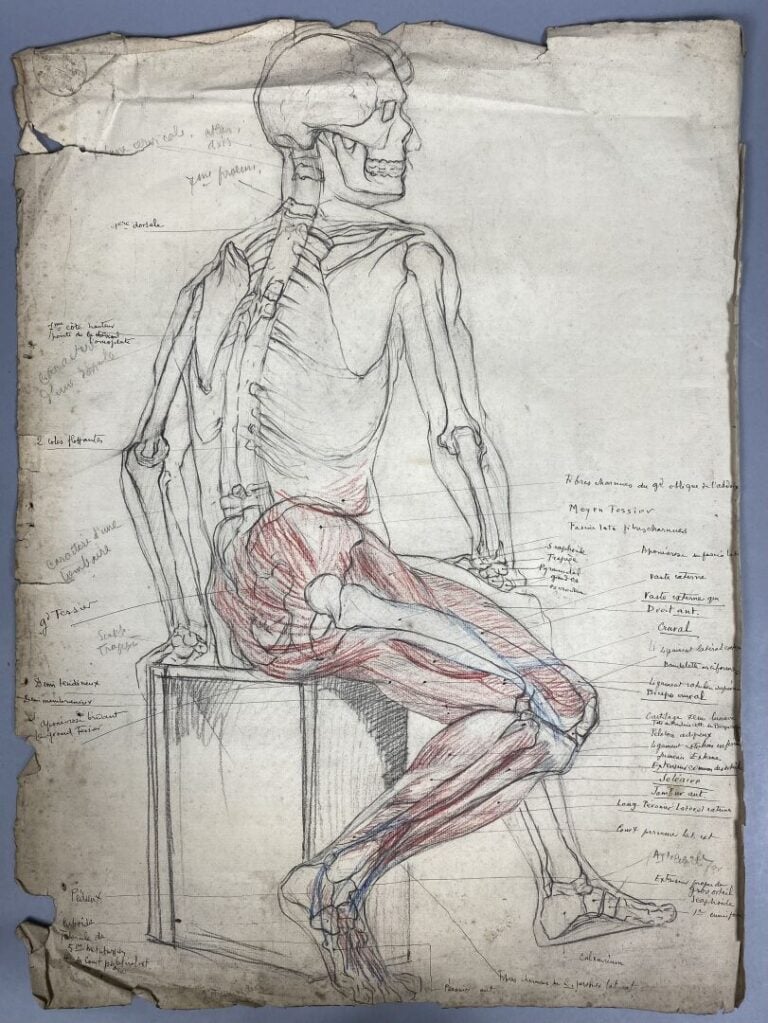 Charles MARTIN-SAUVAIGO (1881-1970) et divers - Carton à dessins comprenant des…