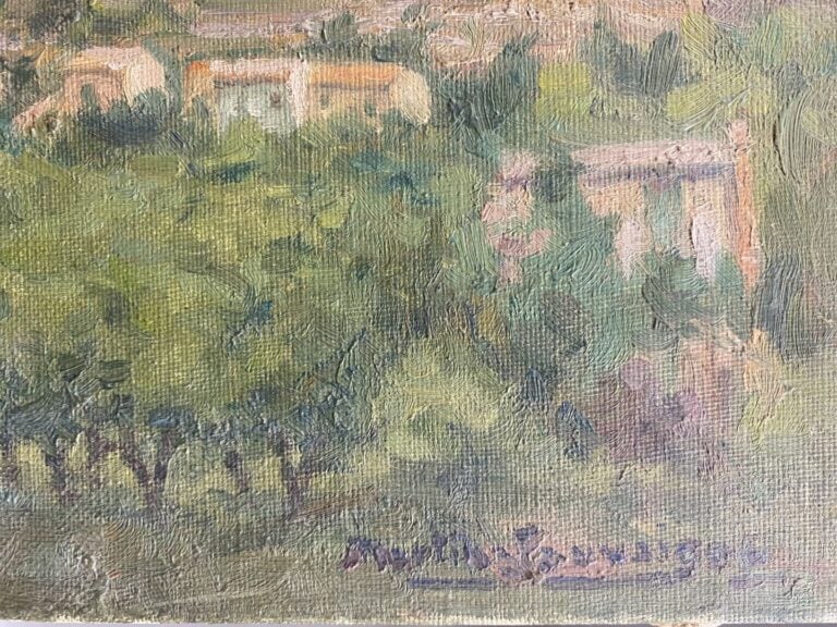 Charles MARTIN-SAUVAIGO (1881-1970) - Majorque, environs de Soller - Huile sur…