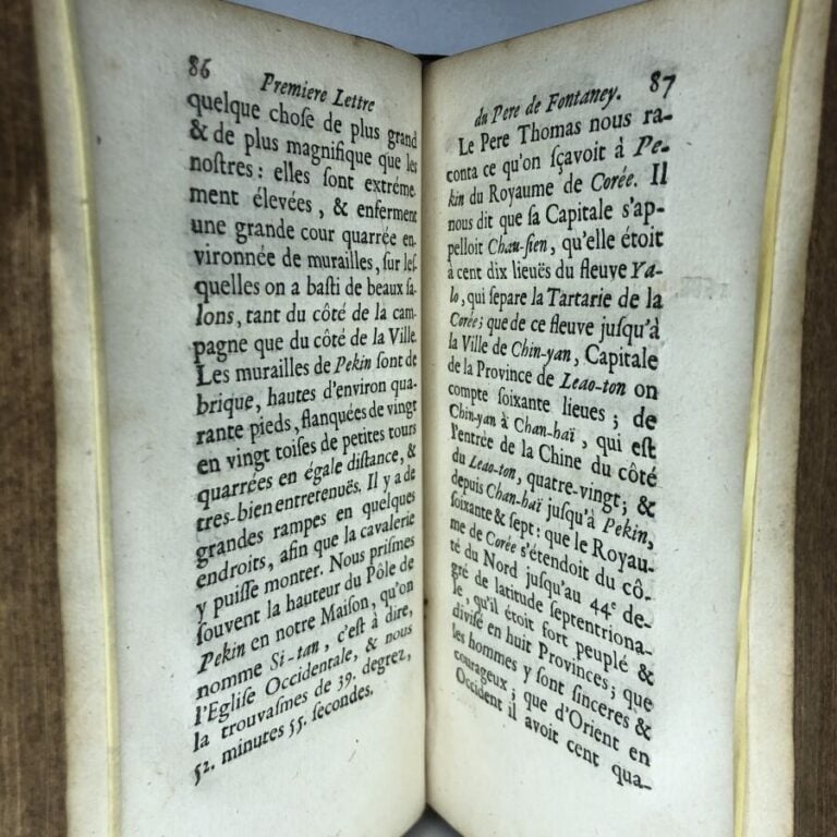 [CHINE] FONTANEY (Père de). - Lettre du Père Fontaney, missionnaire de la Compa…
