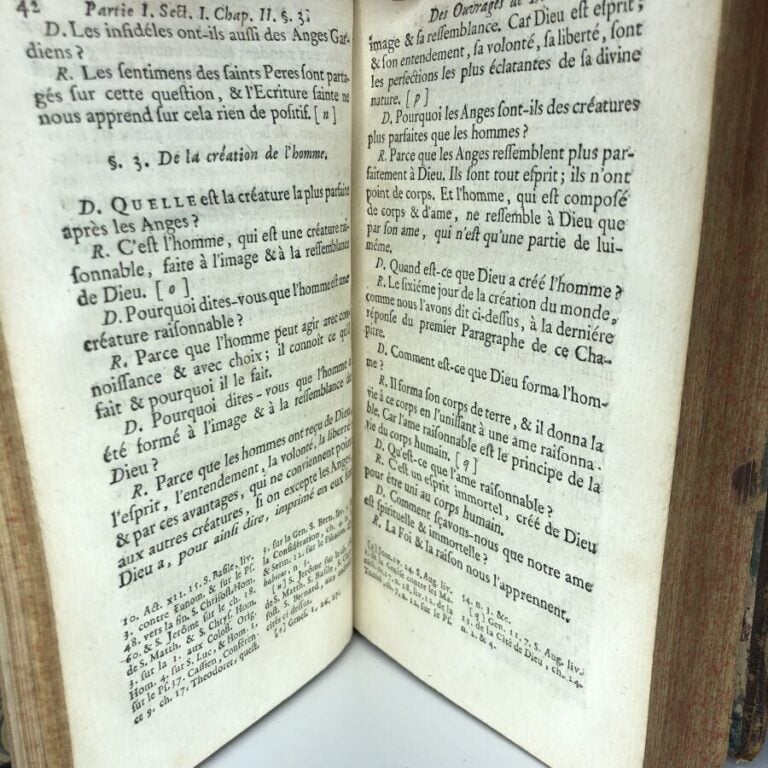 COLBERT (Charles-Joachim). - Instructions générales en forme de catechisme. Édi…