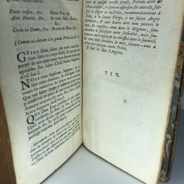 COLBERT (Charles-Joachim). - Instructions générales en forme de catechisme. Édi…