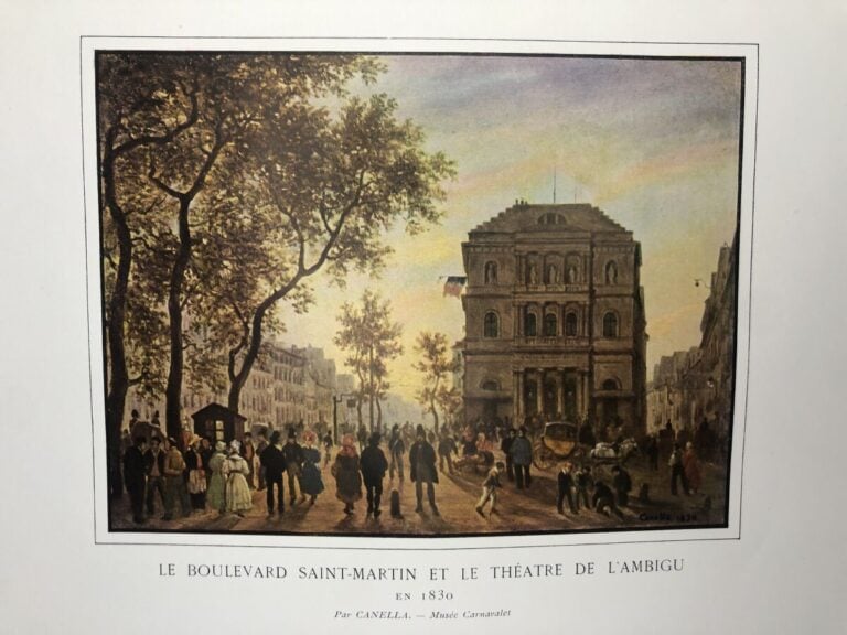 COLLECTIF. - A travers Paris. Édité à Paris sans mention d'éditeur ni de date.…