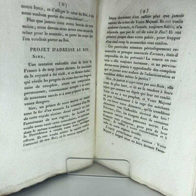 COLLECTIF. - Discours prononcés dans le comité secret du 31 janvier 1821. Édité…