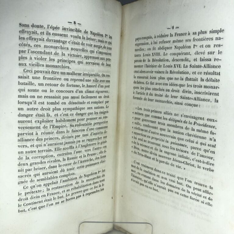 COLLECTIF. - La coalition. Édité à Paris chez E. Dentu en 1860. De format in-4,…