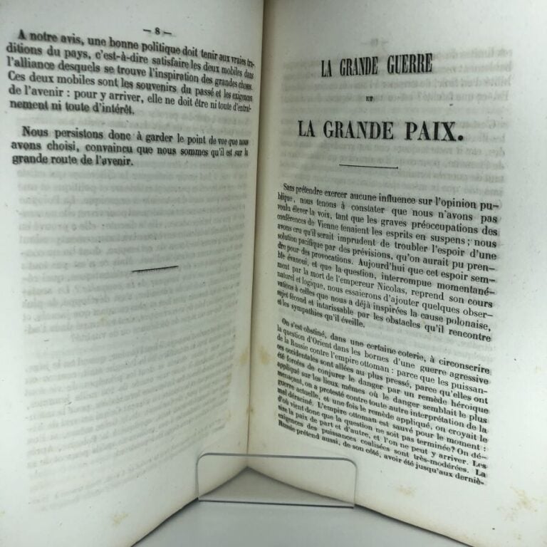 COLLECTIF. - La grande guerre et la grande paix. Édité à Paris chez H. Duminera…