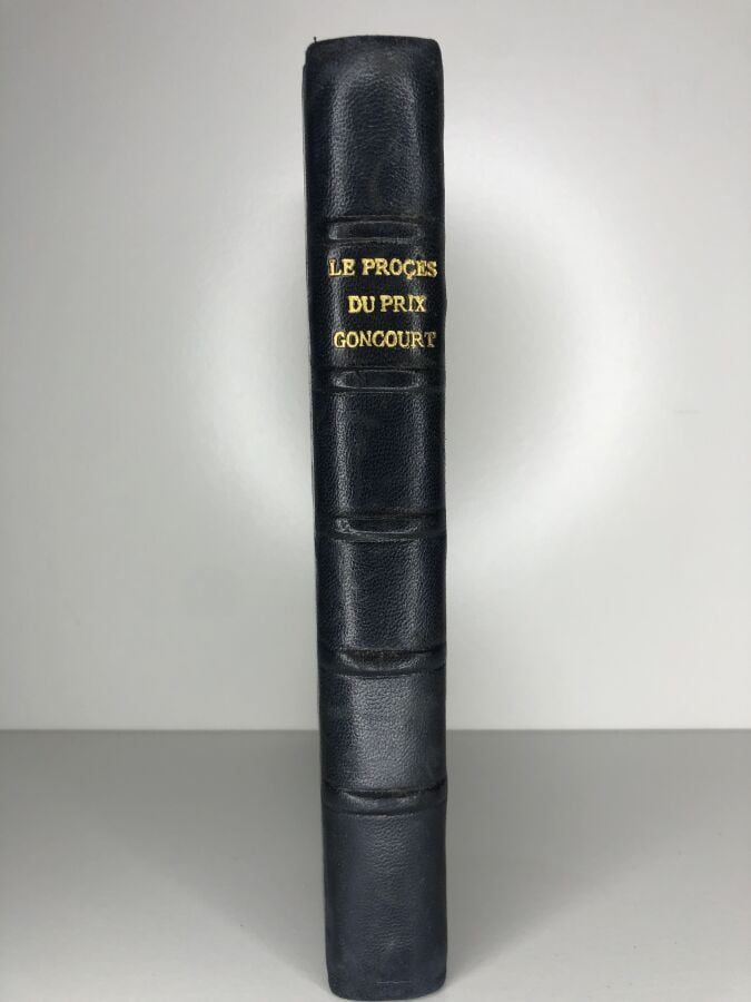 COLLECTIF. - Le procès du prix Goncourt plaidoiries et débats. Édité à Paris ch…