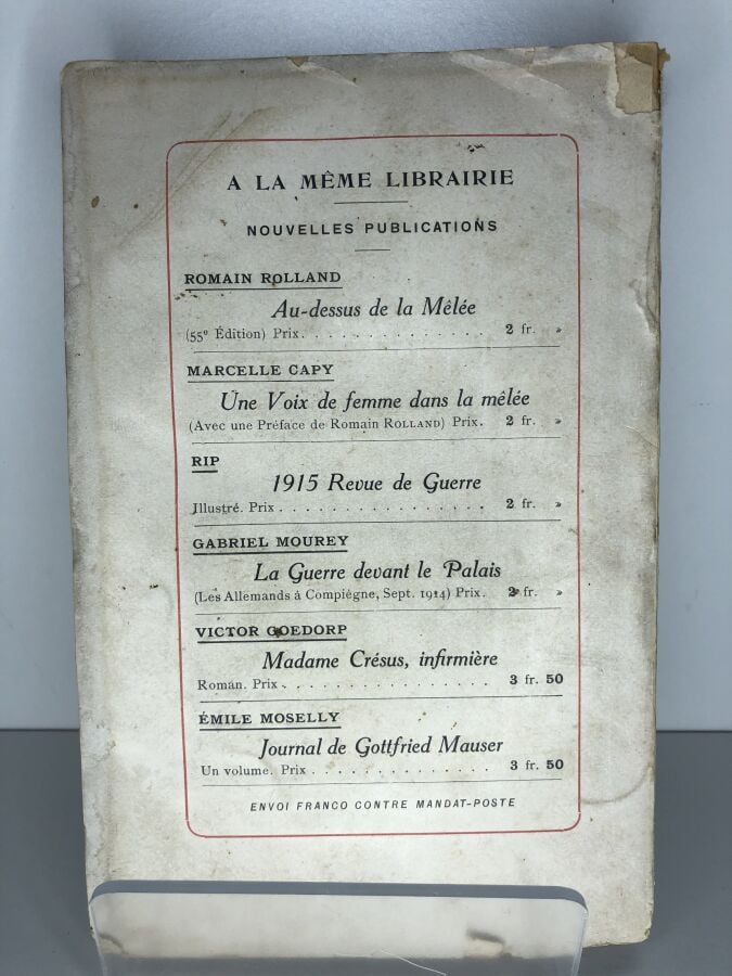 COLLECTIF. (SEM / LEPAPE). - L'école des civils, revue de guerre 1916. Édité à…