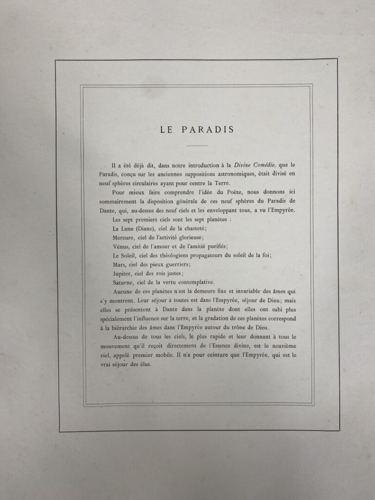 DANTE - La divine comédie - Paris, Firmin-Didot - 3 volumes - (usures, taches,…