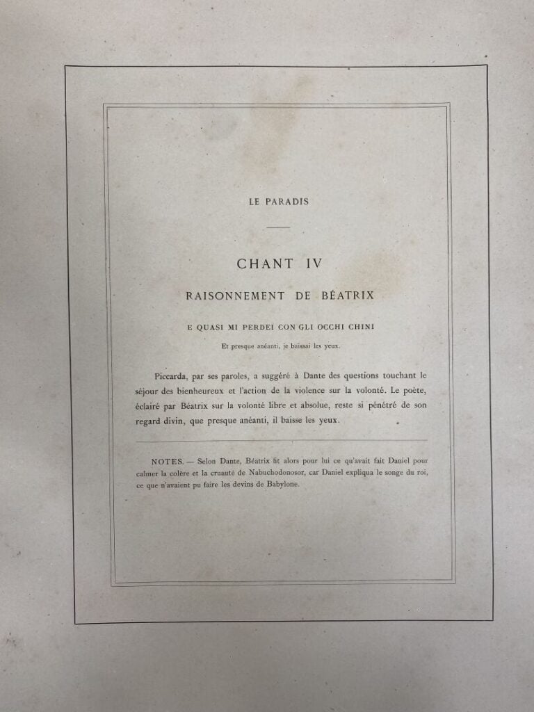 DANTE - La divine comédie - Paris, Firmin-Didot - 3 volumes - (usures, taches,…