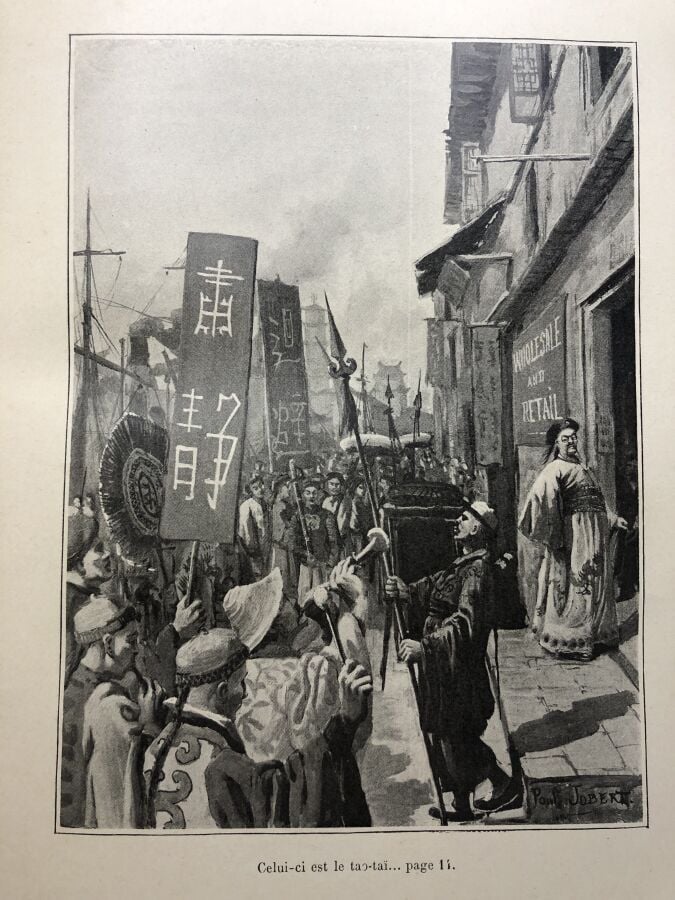 DARDEGNE (Jean). - Le feu à Formose. Édité à Paris chez G. Havard fils en 1897.…