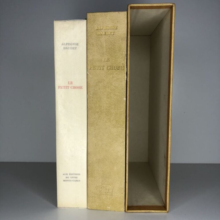 DAUDET (Alphonse). - Le petit chose. Édité à Monte-Carlo chez Editions du livre…