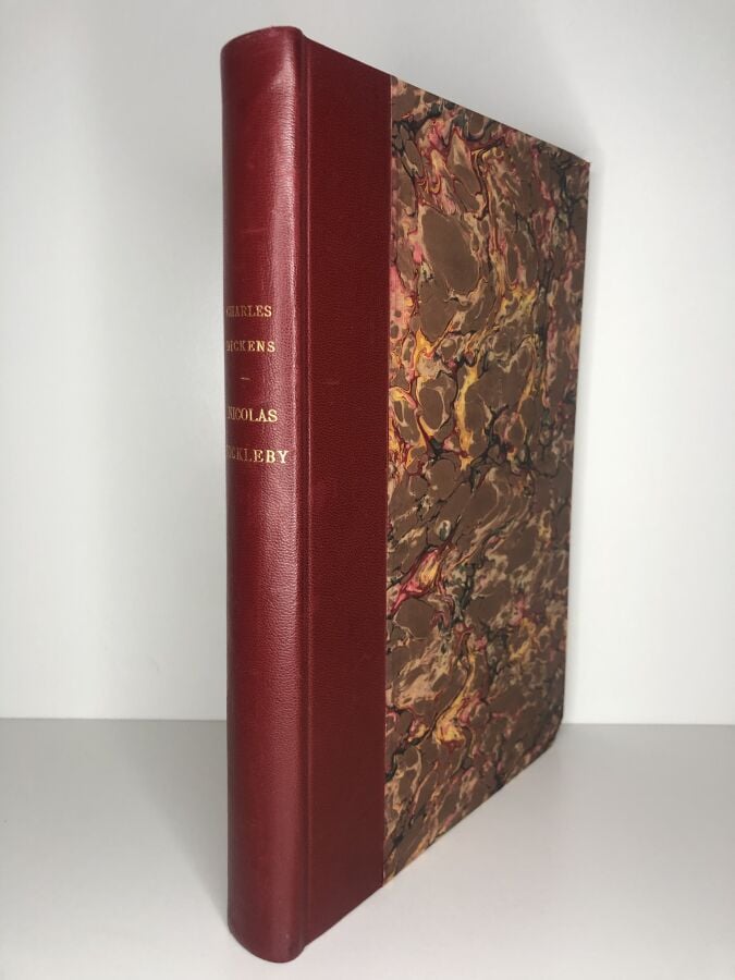DICKENS (Charles). - Nicolas Nickleby. Édité à Paris chez Hachette sans date. D…