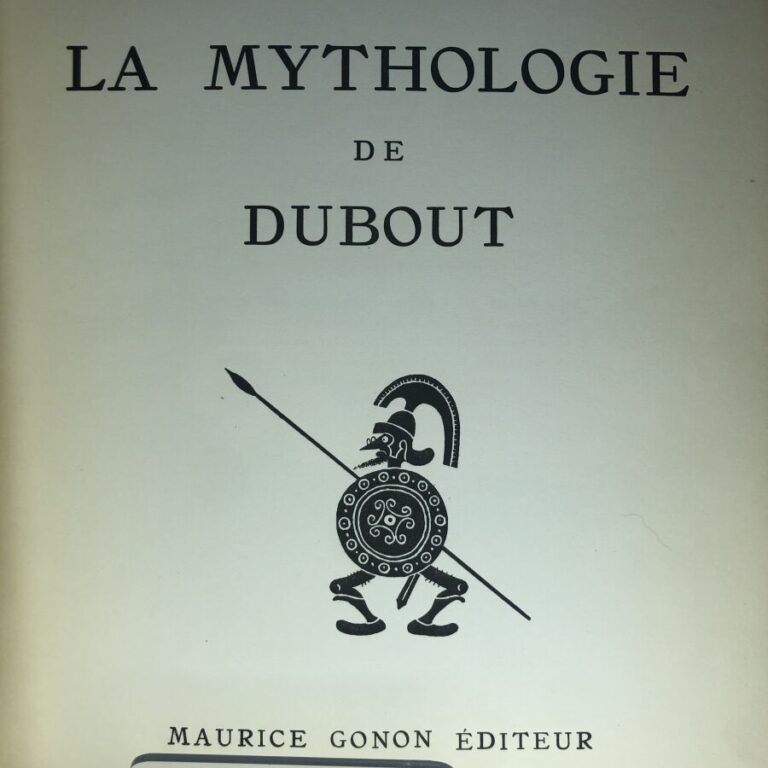DUBOUT. - La mythologie de Dubout. Édité à Paris chez Maurice Gonon en 1954. De…